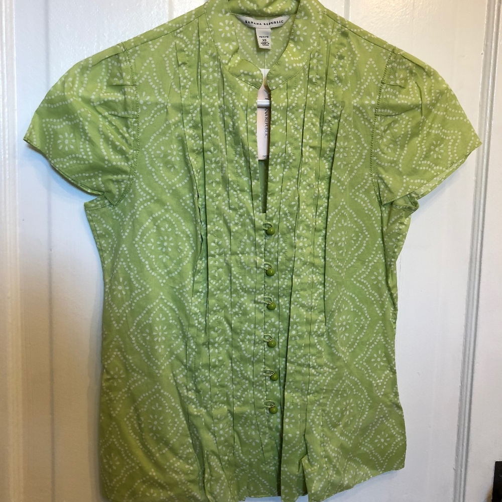 Banana Republic - Beautiful Silk/Cotton Blouse